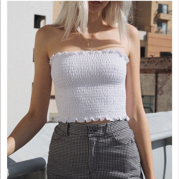 Brandy Melville Tops - NWOT Brandy Melville Cleo Tube Top